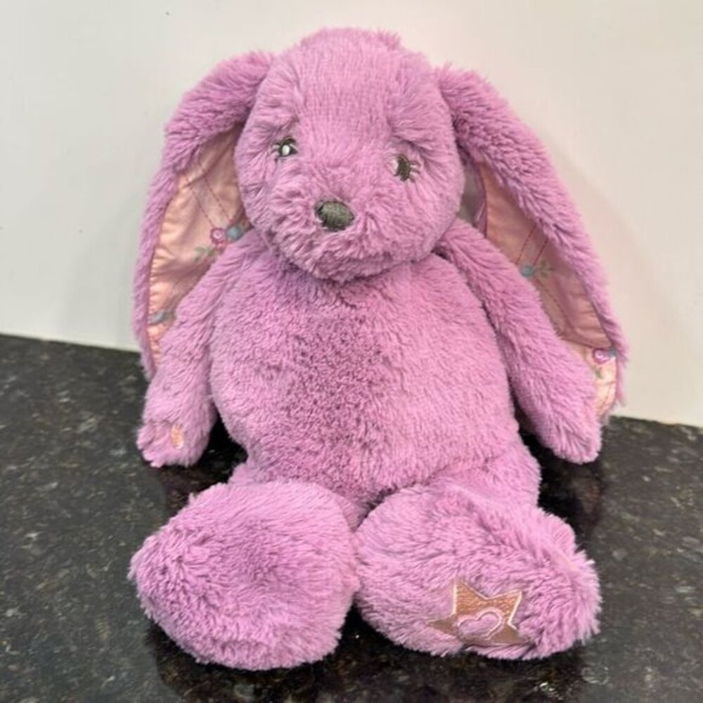 American Girl Bitty Baby Purple Bunny Rabbit Plush 11” Stuffed Animal Toy 2013